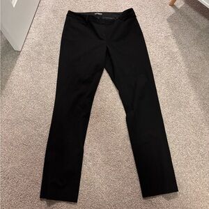 Express Mid Rise Barely Boot Columnist Pant Black